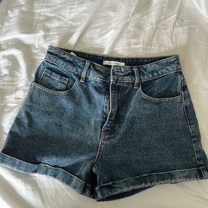 PacSun Denim Mom Shorts